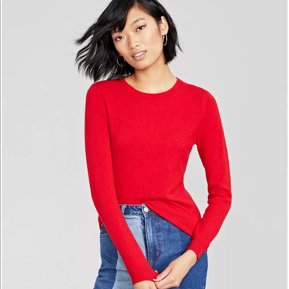 NWT ❤️ 100% Cashmere Crewneck Sweater